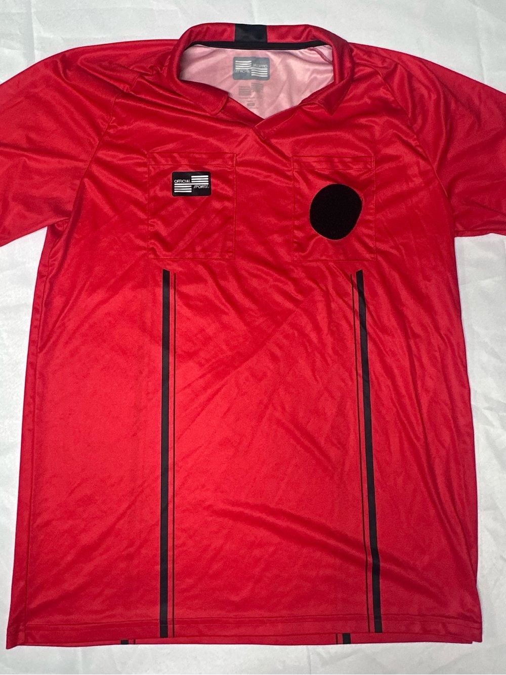 OSI Soccer Referee Red Economy Jersey